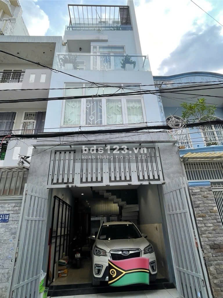 BÁN NHÀ MẶT TIỀN HẺM XE TẢI – NGAY PHAN HUY ÍCH P15 TÂN BÌNH - 4 TẦNG - 4PN -60M2 - CHỈ NHỈNH 7XTỶ