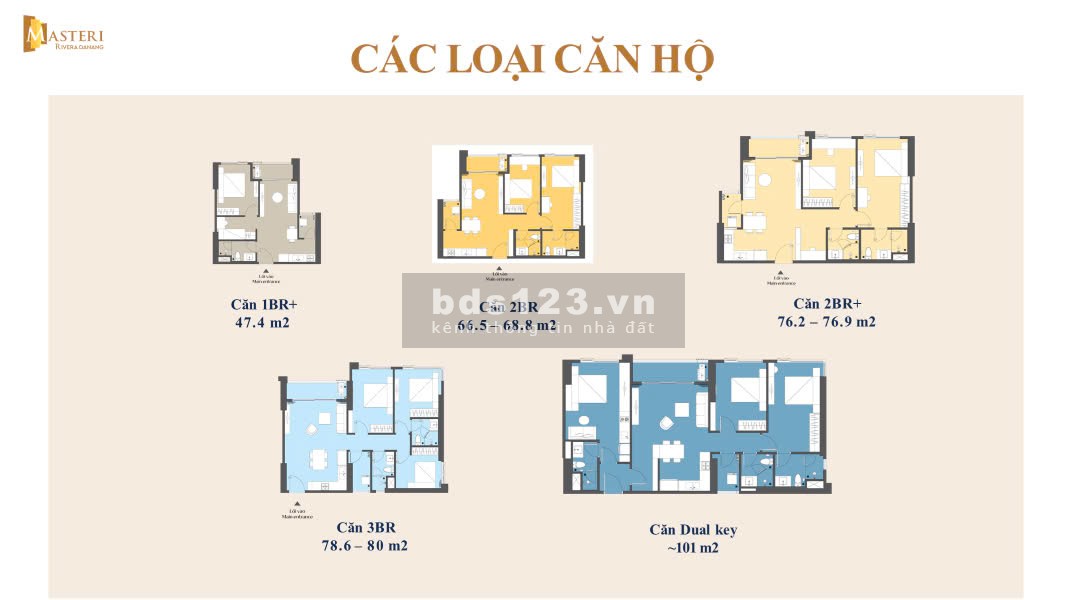MASTERI RIVERA ĐÀ NẴNG, Siêu phẩm Bất động sản cao cấp ven sông hàn, quận Hải Châu, Đà Nẵng