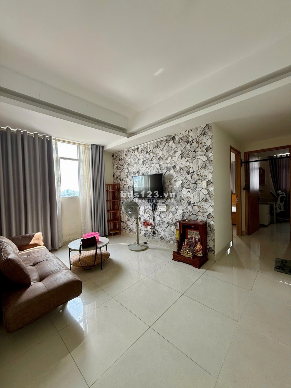 Chung cư Ruby, Nguyễn Sỹ Sách, Tân Bình: 83m2, 2p ngủ, Nội thất, 9tr