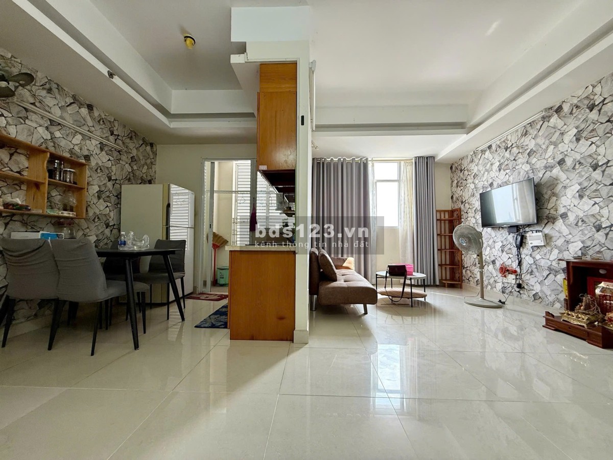 Chung cư Ruby, Nguyễn Sỹ Sách, Tân Bình: 83m2, 2p ngủ, Nội thất, 9tr