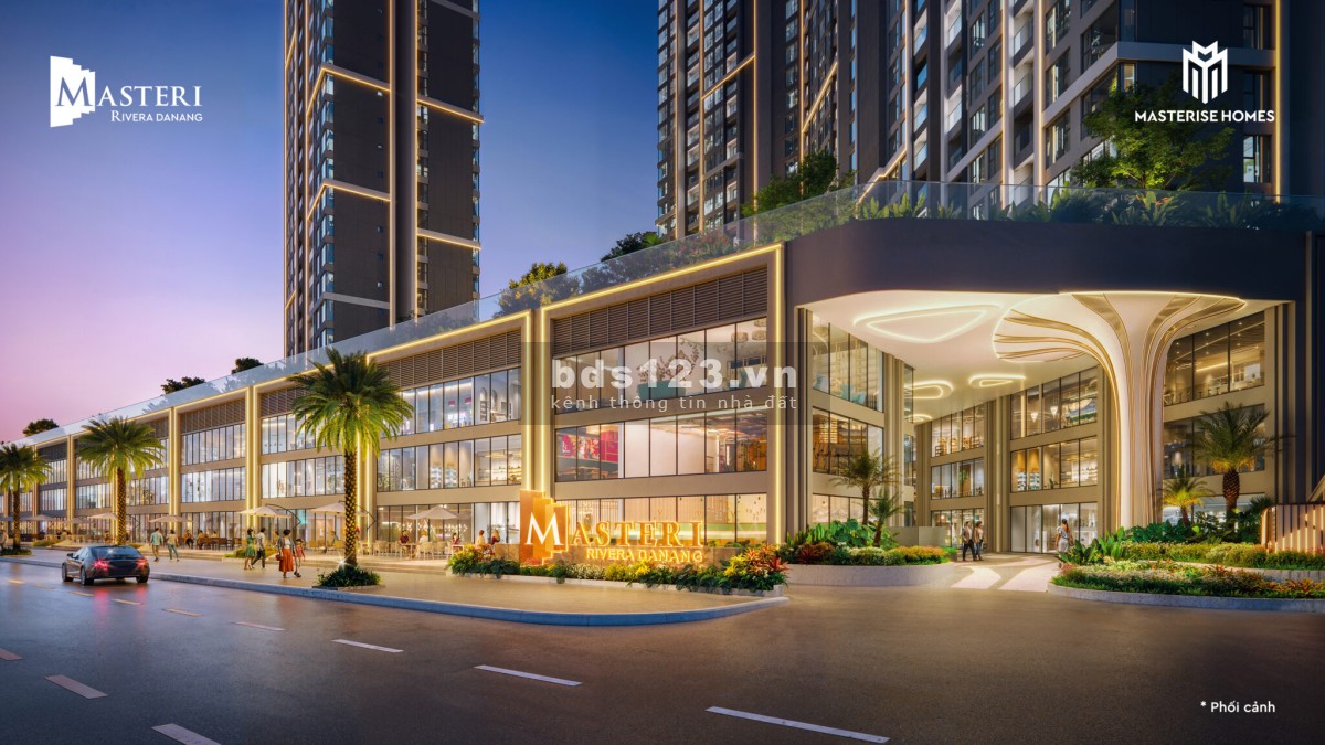 Masteri Rivera Đà Nẵng – Căn hộ view sông Hàn, Đà Nẵng ra mắt tòa tháp đôi ngay Lotte Mart Đà Nẵng