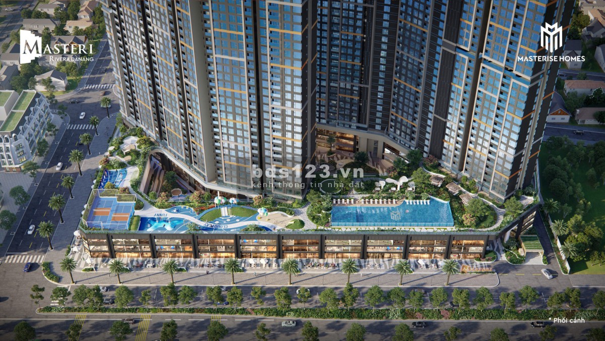 Masteri Rivera Đà Nẵng – Căn hộ view sông Hàn, Đà Nẵng ra mắt tòa tháp đôi ngay Lotte Mart Đà Nẵng