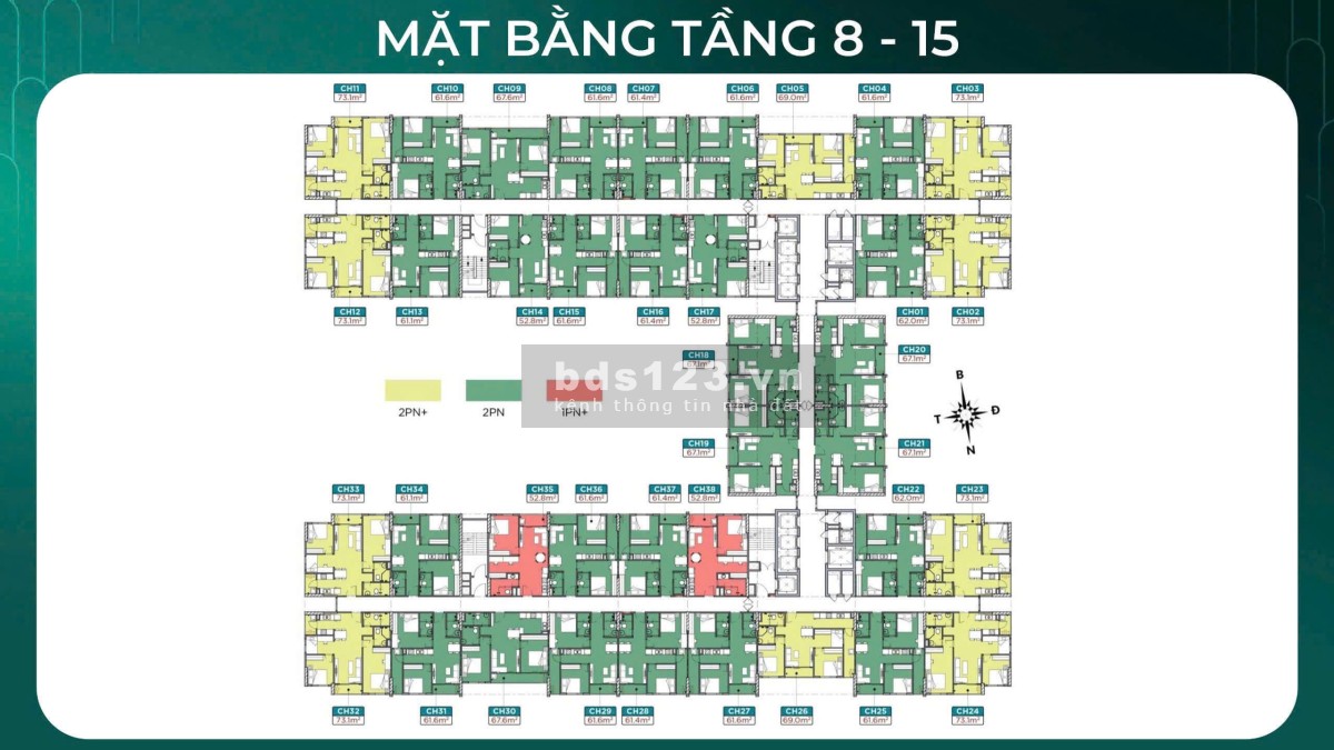 Chung cư thương mại đầu tiên tại Phổ Yên, Thái Nguyên