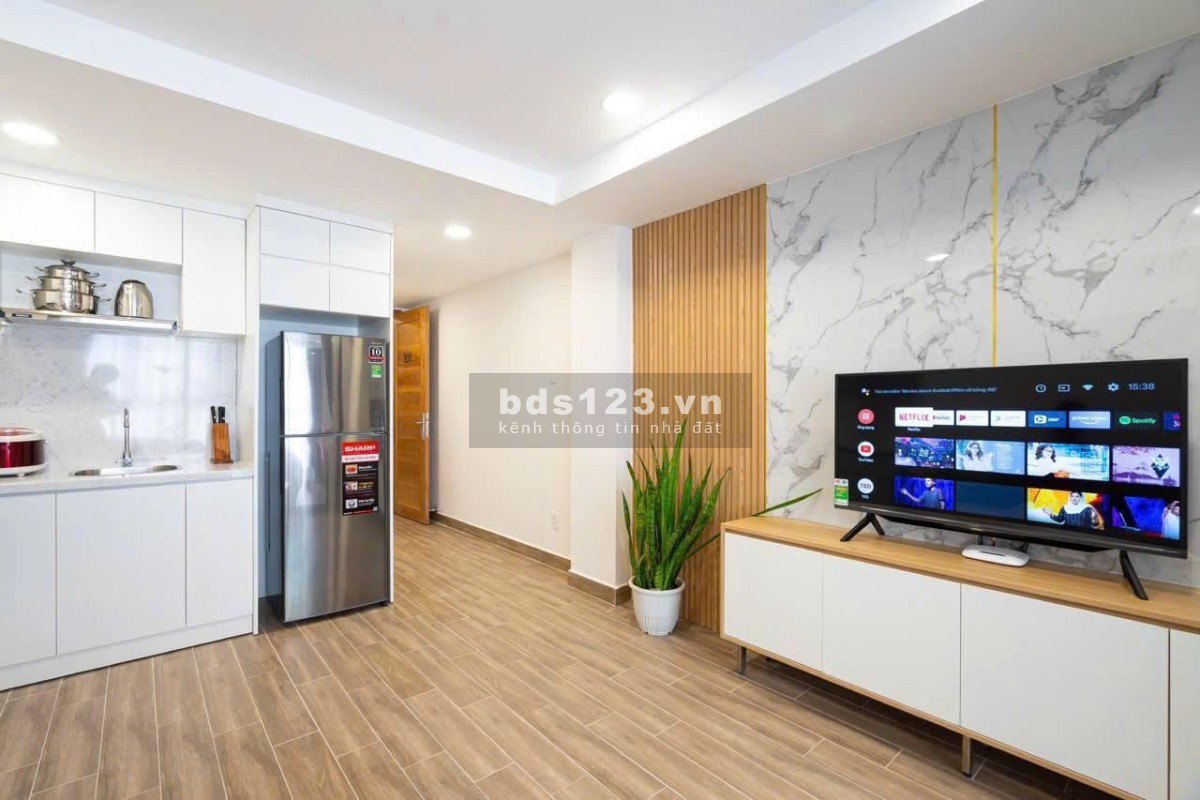 C/c The Botanica, Phổ Quang, Tân BÌnh: 45m2,1p ngủ, Full NT. 10,5tr/th