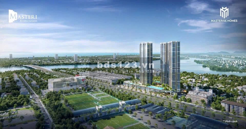 Căn hộ 2 PN view sông thương hiệu hạng sang Masterise Homes chỉ 4,8 tỷ bàn giao full nội thất