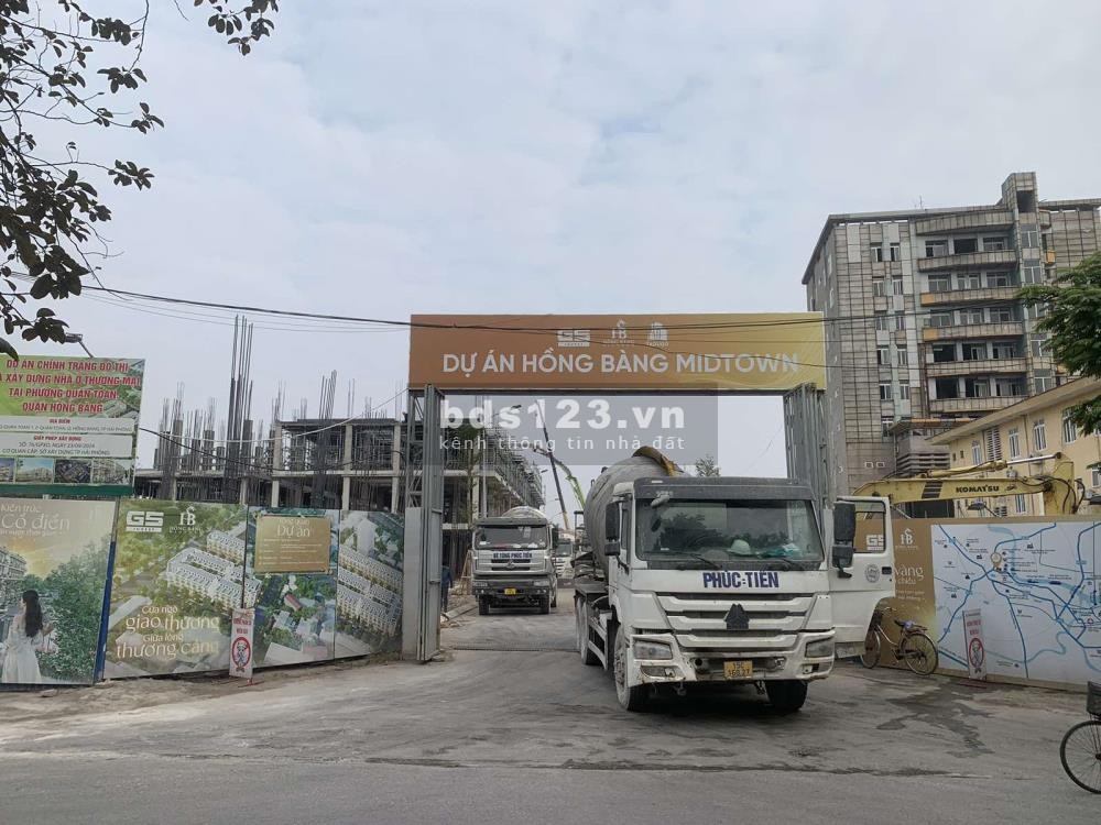 3 căn nội bộ rẻ nhất Hồng Bàng Midtown - LK2-13, 15, 16 giá từ 5tỷ3