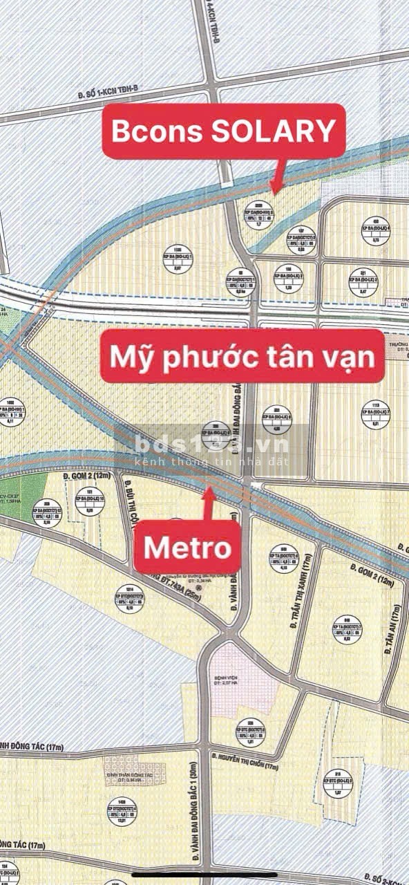 Dự án Bcons mới triển khai giai đoạn 1 giá chỉ 31tr/m2