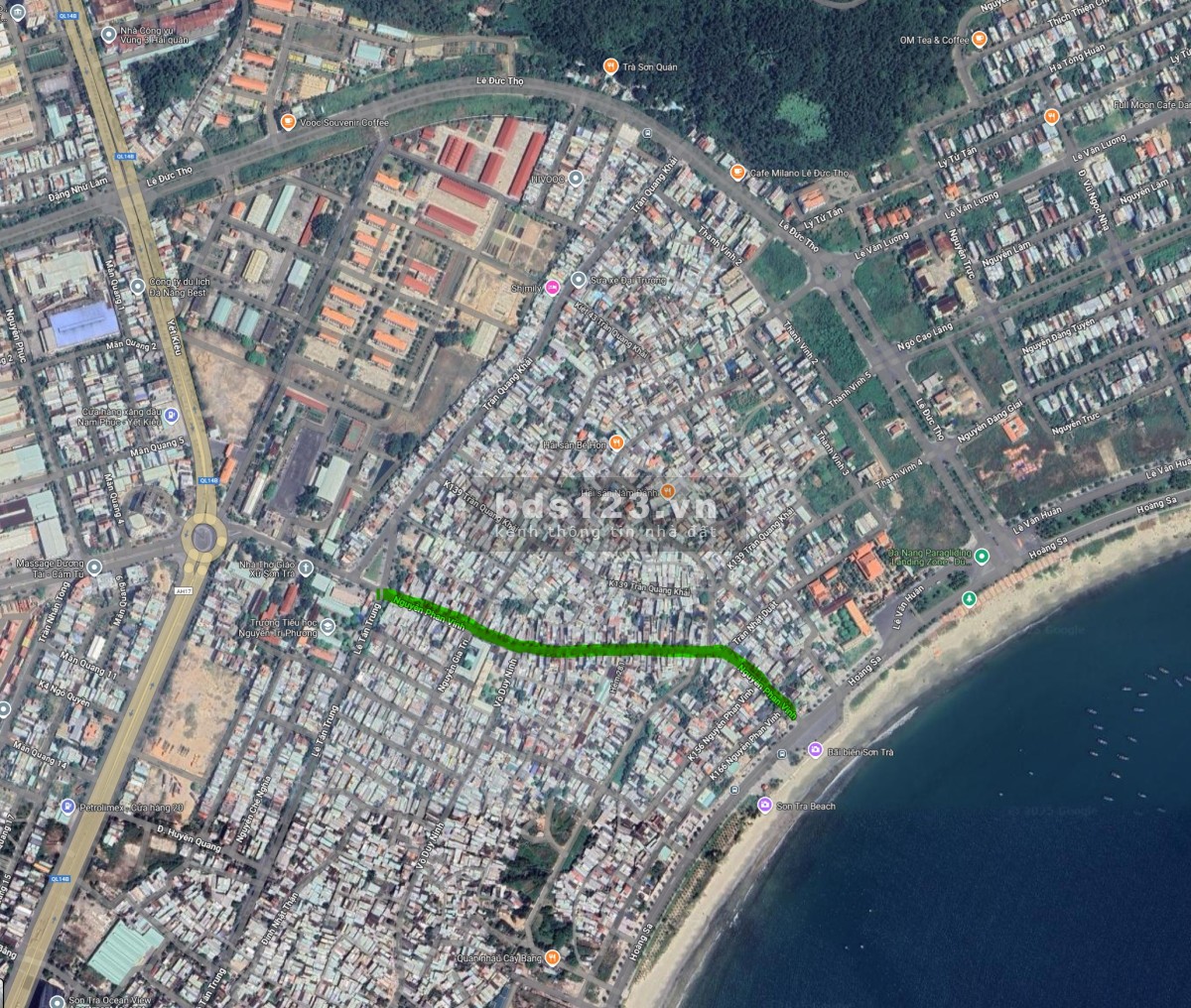 Bán đất tặng nhà mặt tiền Nguyễn Phan Vinh, Thọ Quang, Sơn Trà