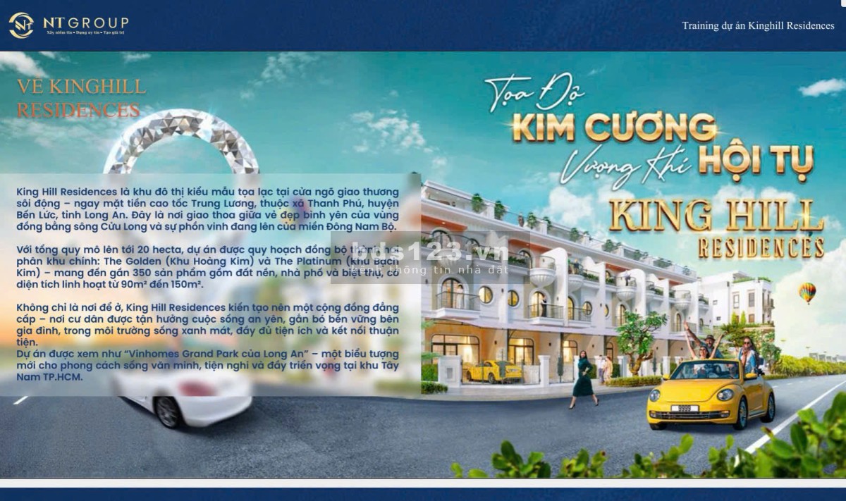 Siêu phẩm BĐS Long An đón đầu sóng phía Tây
