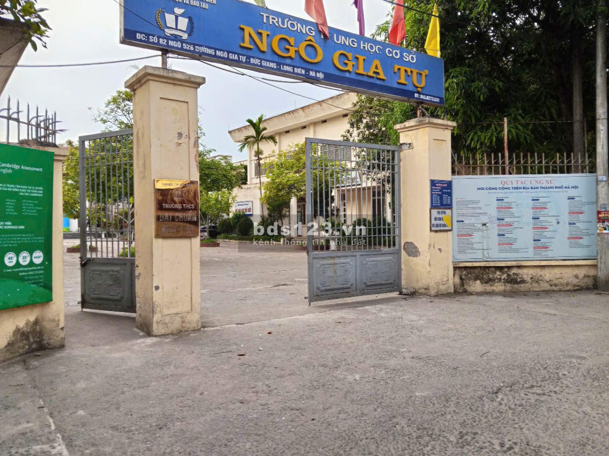 CHO CON DU HỌC BÁN GẤP NHÀ NGÔ GIA TỰ 5.4 TỶ 42 MÉT - VỊ TRÍ SIÊU HIẾM