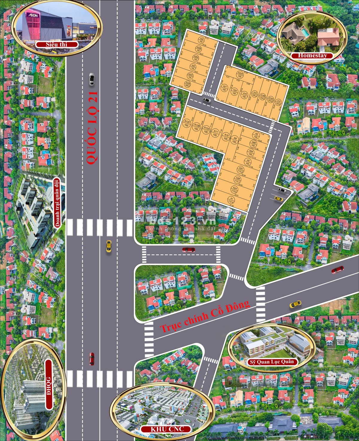 Chính chủ bán lô đất đẹp – Vị trí vàng tại Cổ Đông, Sơn Tây – Cách QL21 chỉ 500m