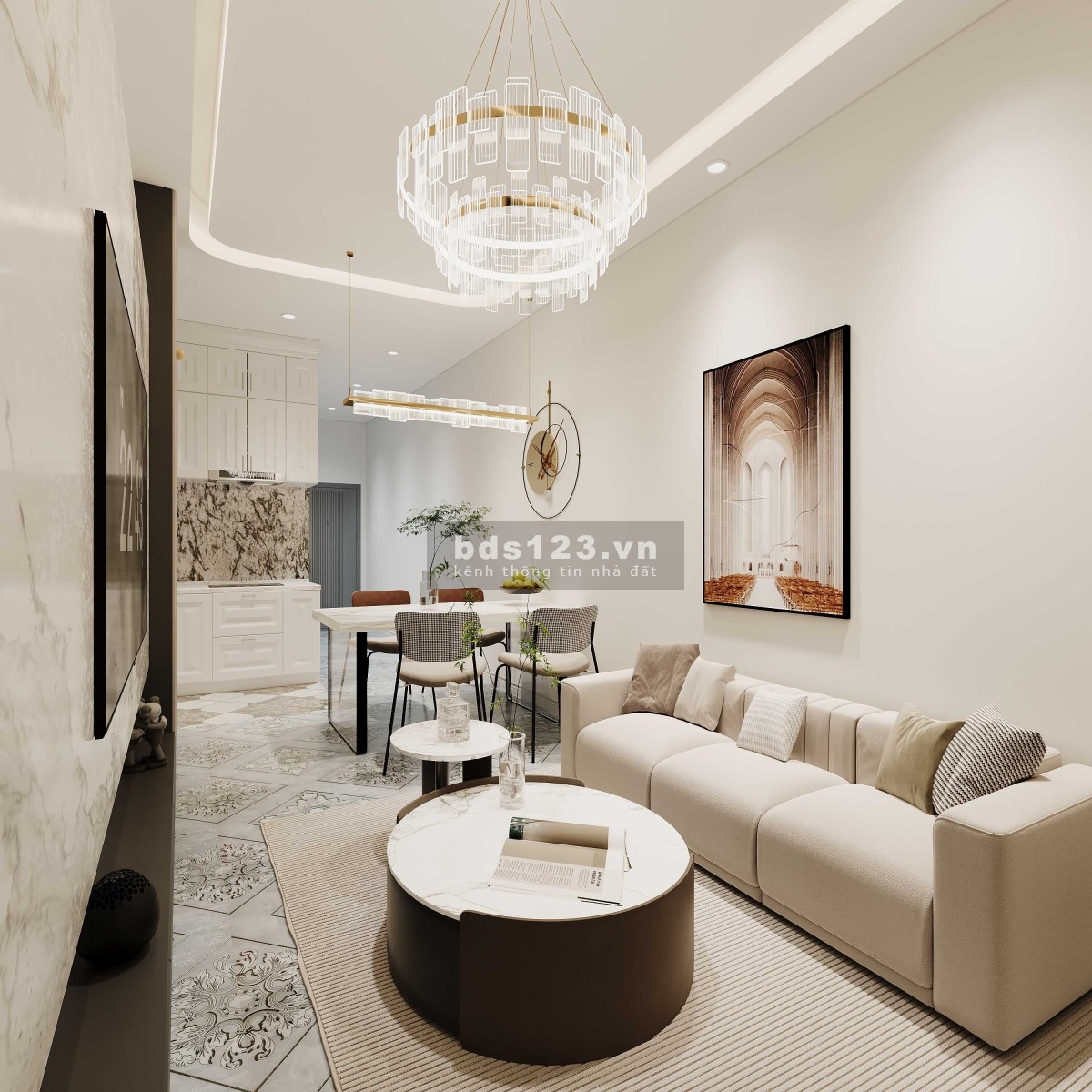 QMS Top Tower – Căn hộ 2PN – 2WC đầy đủ tiện nghi ngay tại trung tâm Tố Hữu.”