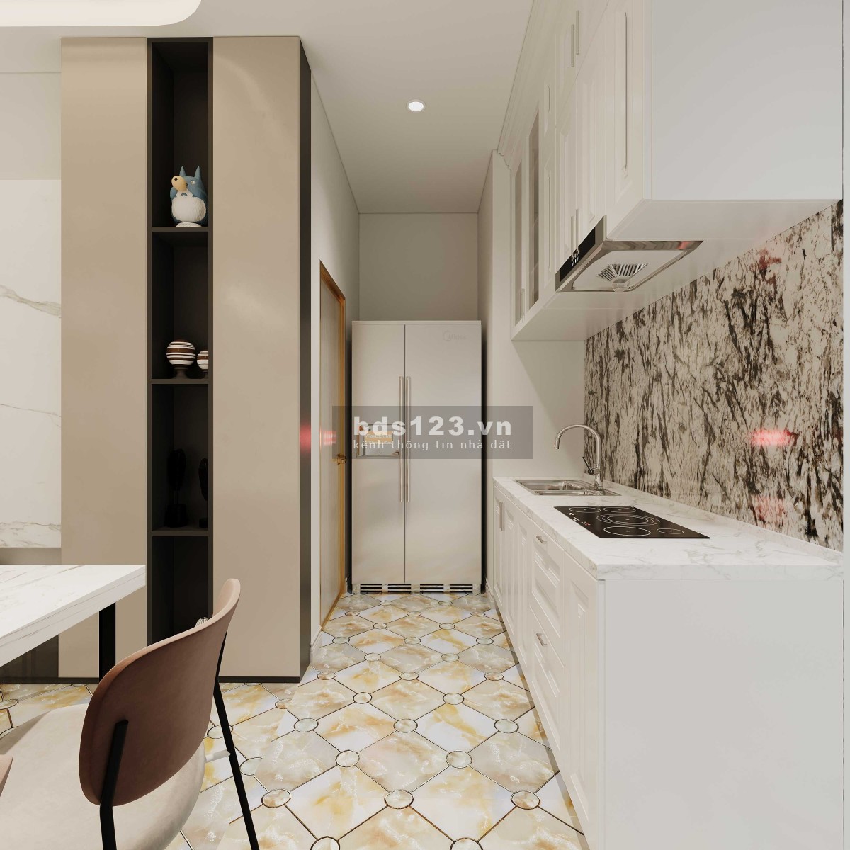 QMS Top Tower – Căn hộ 2PN – 2WC đầy đủ tiện nghi ngay tại trung tâm Tố Hữu.”