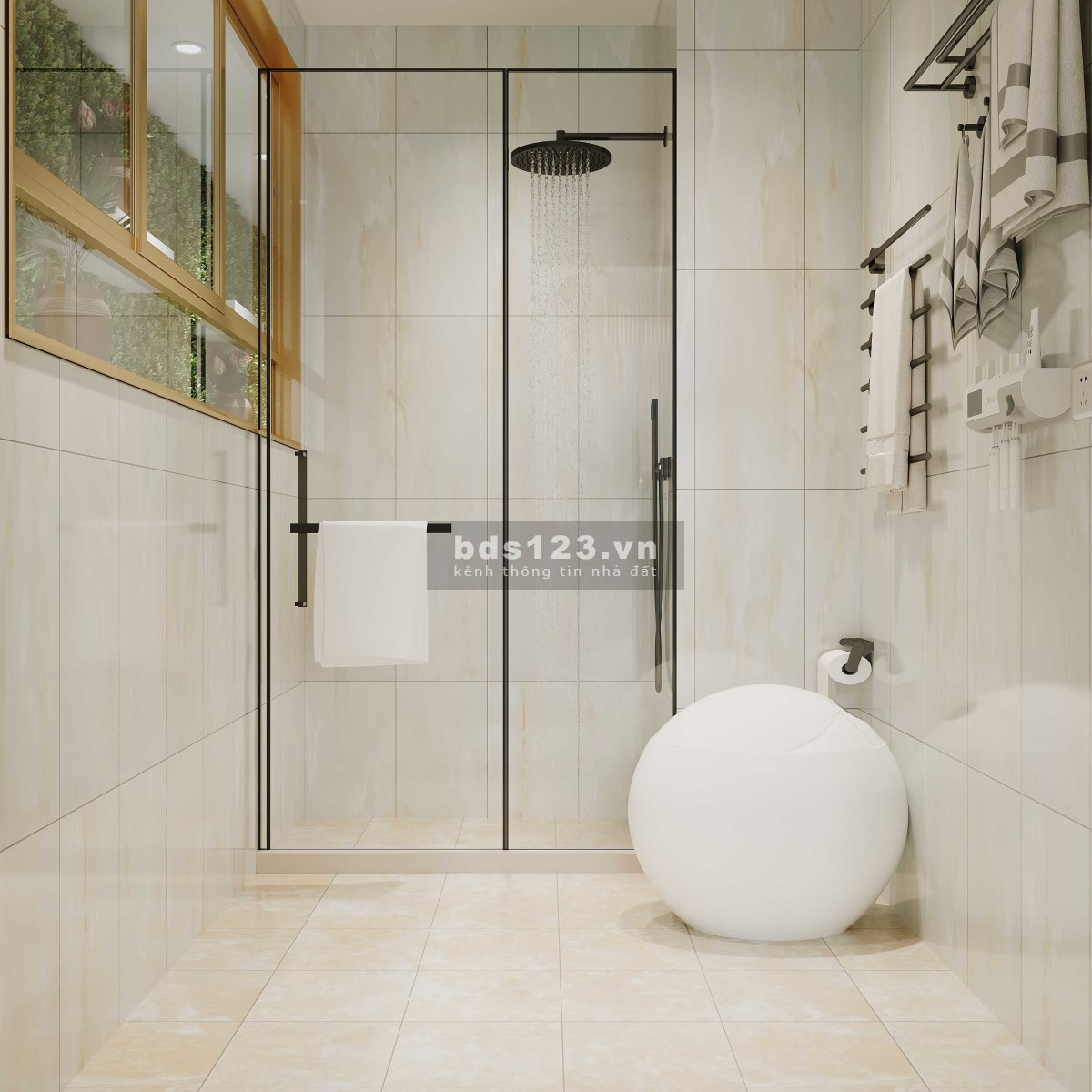 QMS Top Tower – Căn hộ 2PN – 2WC đầy đủ tiện nghi ngay tại trung tâm Tố Hữu.”