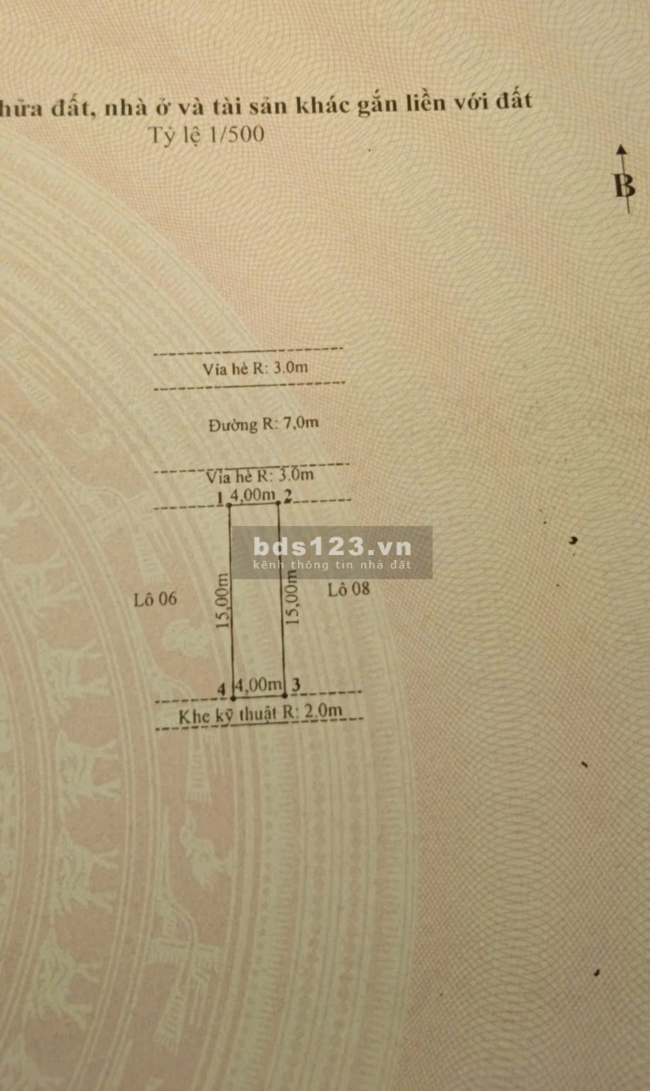 Chính chủ bán lô đất TĐC Bắc Sông Cấm khu A, Dương Quan, Thủy Nguyên, Hải Phòng
