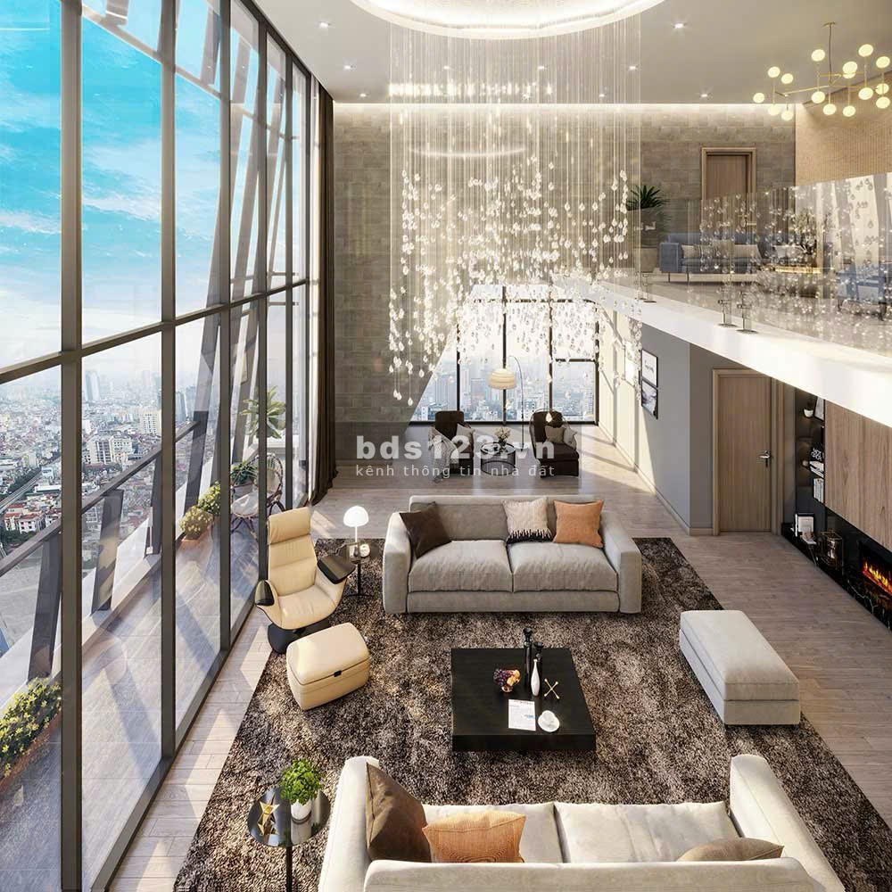 Bán nhanh Duplex 2 tầng siêu VIP tòa The Matrix One view hồ, cv lớn quận Nam Từ Liêm giá 3x tỷ