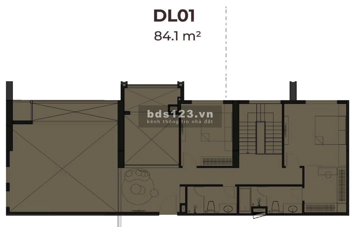 Bán nhanh Duplex 2 tầng siêu VIP tòa The Matrix One view hồ, cv lớn quận Nam Từ Liêm giá 3x tỷ