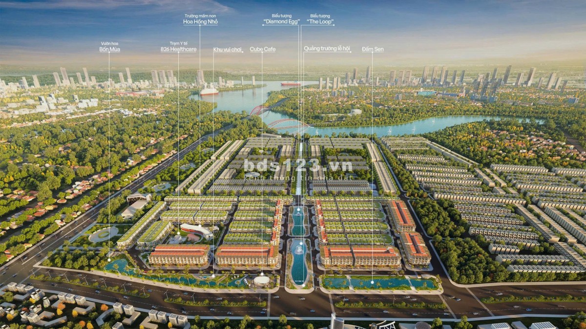 Bán đất nền dự án tại The 826 EC, Đường Long Hậu, Cần Giuộc, Long An