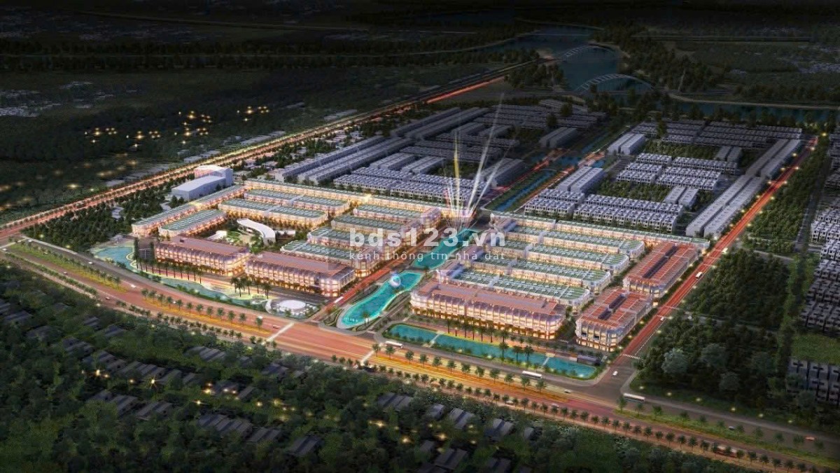 Chỉ 30% ~ 840tr sở hữu đất nền dự án Saigon Village sinh lời cao ngay mặt tiền đường Long Hậu
