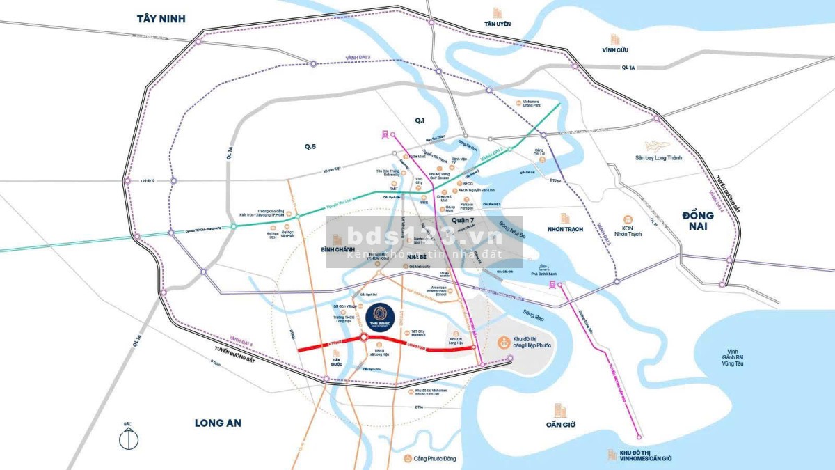 Bán đất nền dự án tại The 826 EC, Đường Long Hậu, Cần Giuộc, Long An