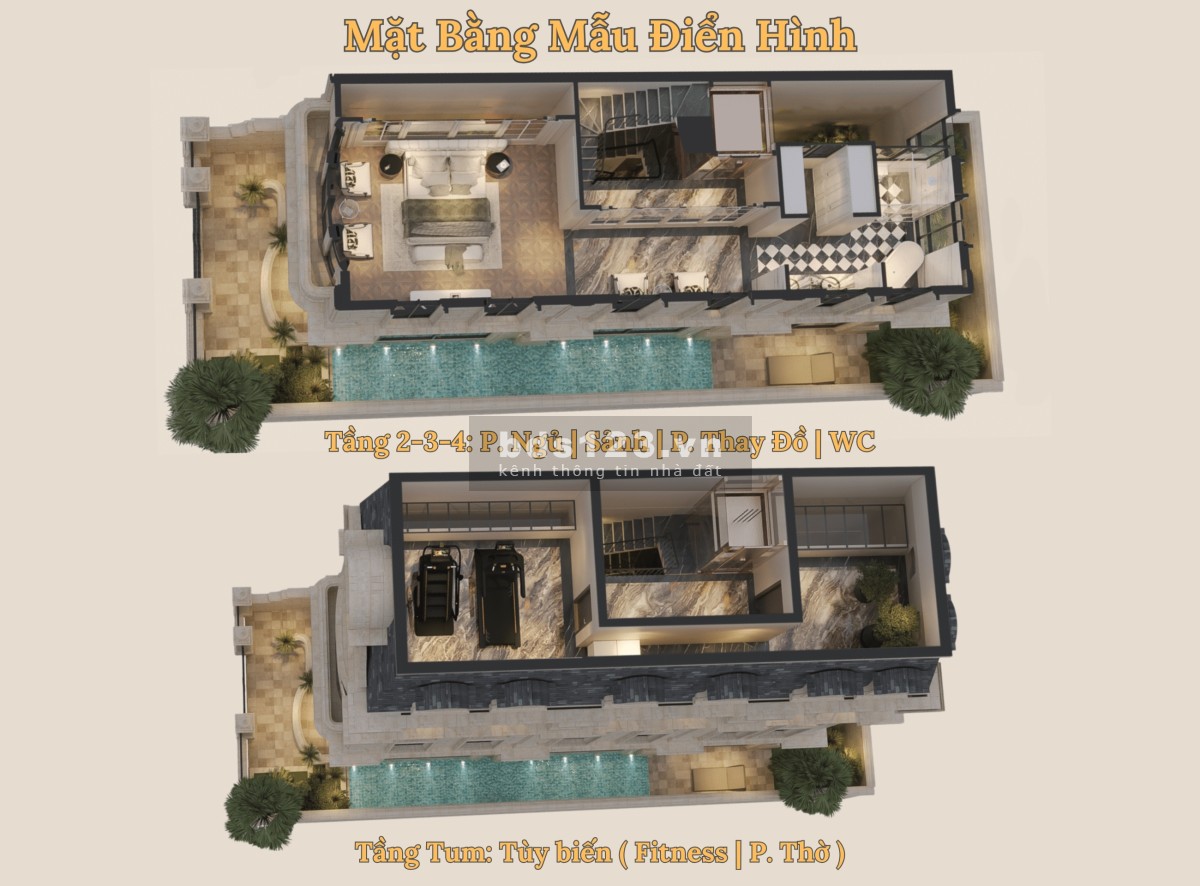 Bán BT Noble Palace Long Biên: PKD Chủ Đầu Tư, Ưu Đãi Tốt - Có Hầm & Bể Bơi riêng