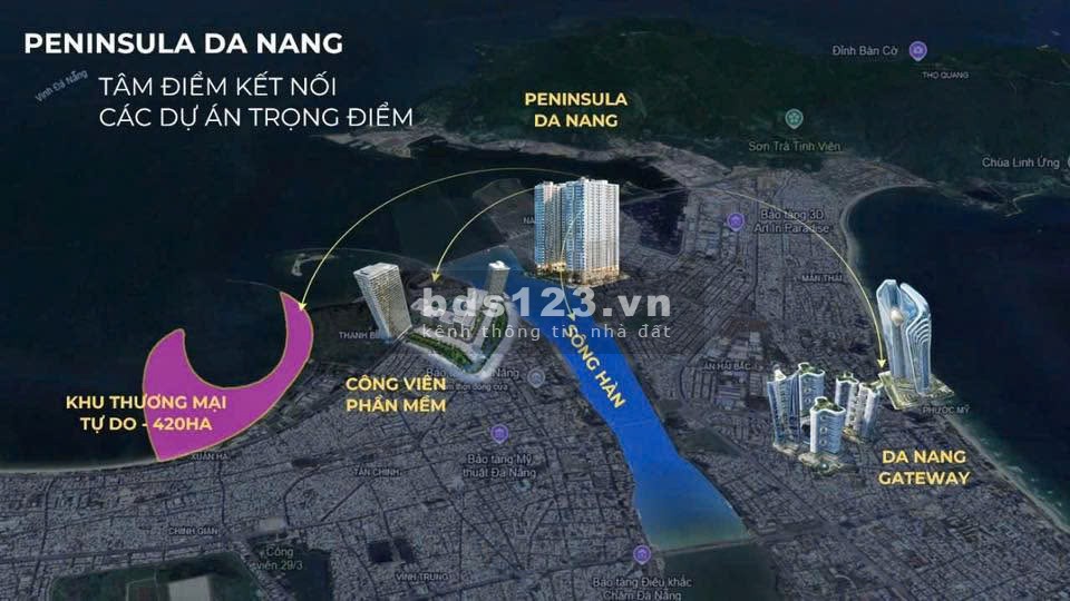 Peninsula Đà Nẵng – Chuẩn sống thượng lưu bên sông Hàn