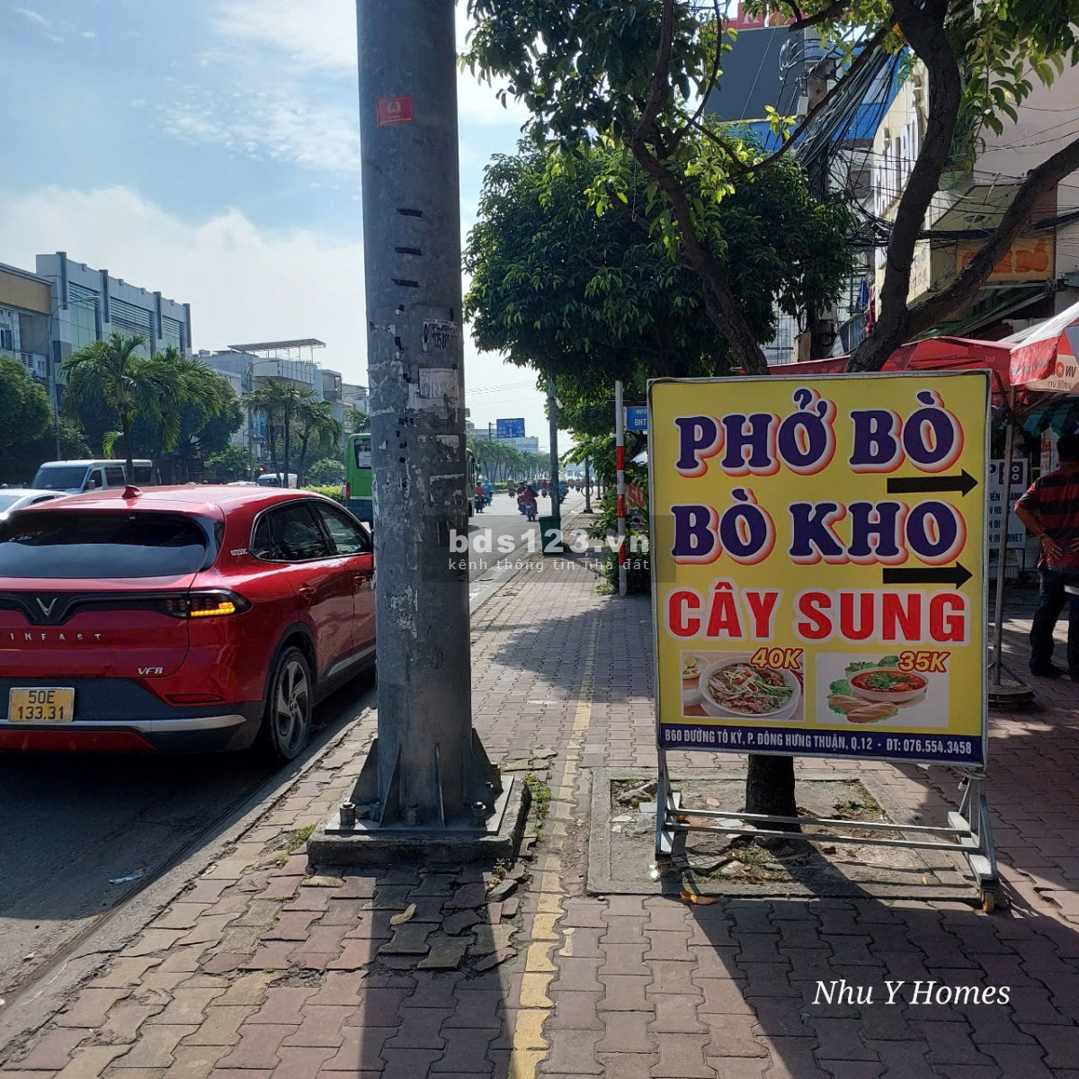 Cho thuê mặt bằng nguyên căn góc 2 mặt tiền – 1 trệt 1 lầu đường Tô Ký