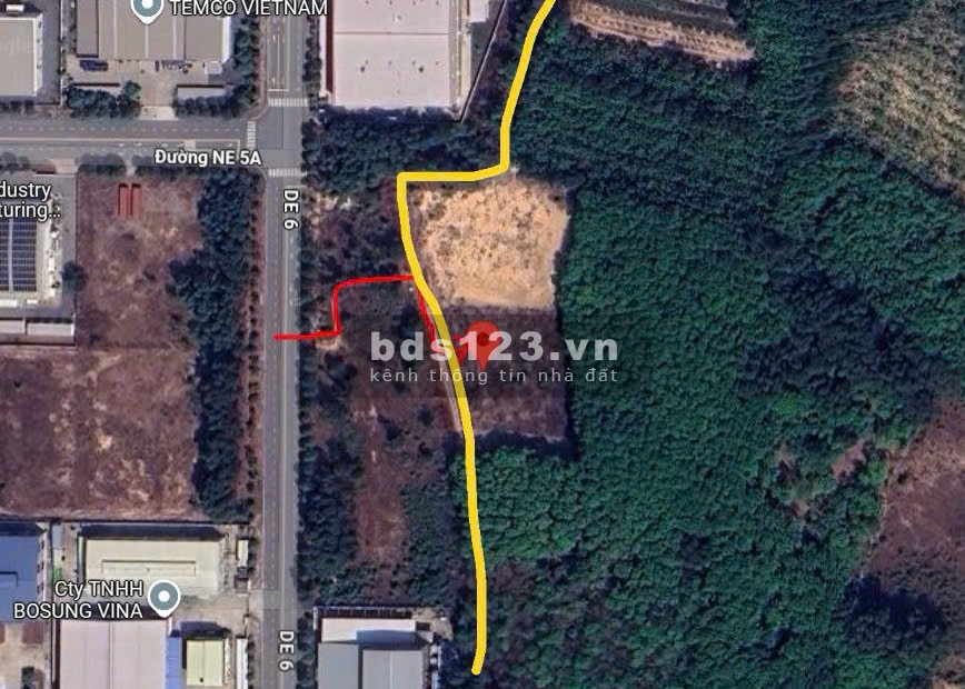 Bán gấp đất ngay KCN Mỹ Phước 3; 5x53m; đã cắm ranh; sổ đỏ; hỗ trợ vay; 2,6 tỷ
