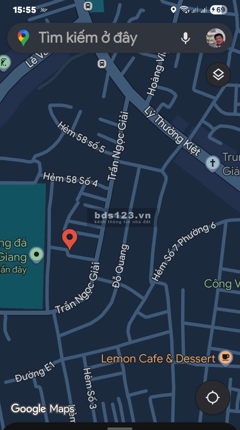 Đất phường 6 rẻ nhứt Mỹ Tho, Trần Ngọc Giải xe 16c vào thẳng 50 mét. KP 10, P6.