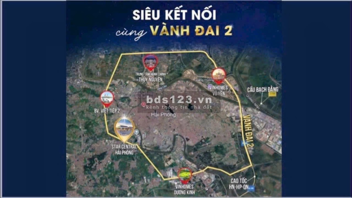 Mở bán liền kề 63-65m Vinhomes Golden City- Dương Kinh- HP giá nhỉnh 5 tỷ