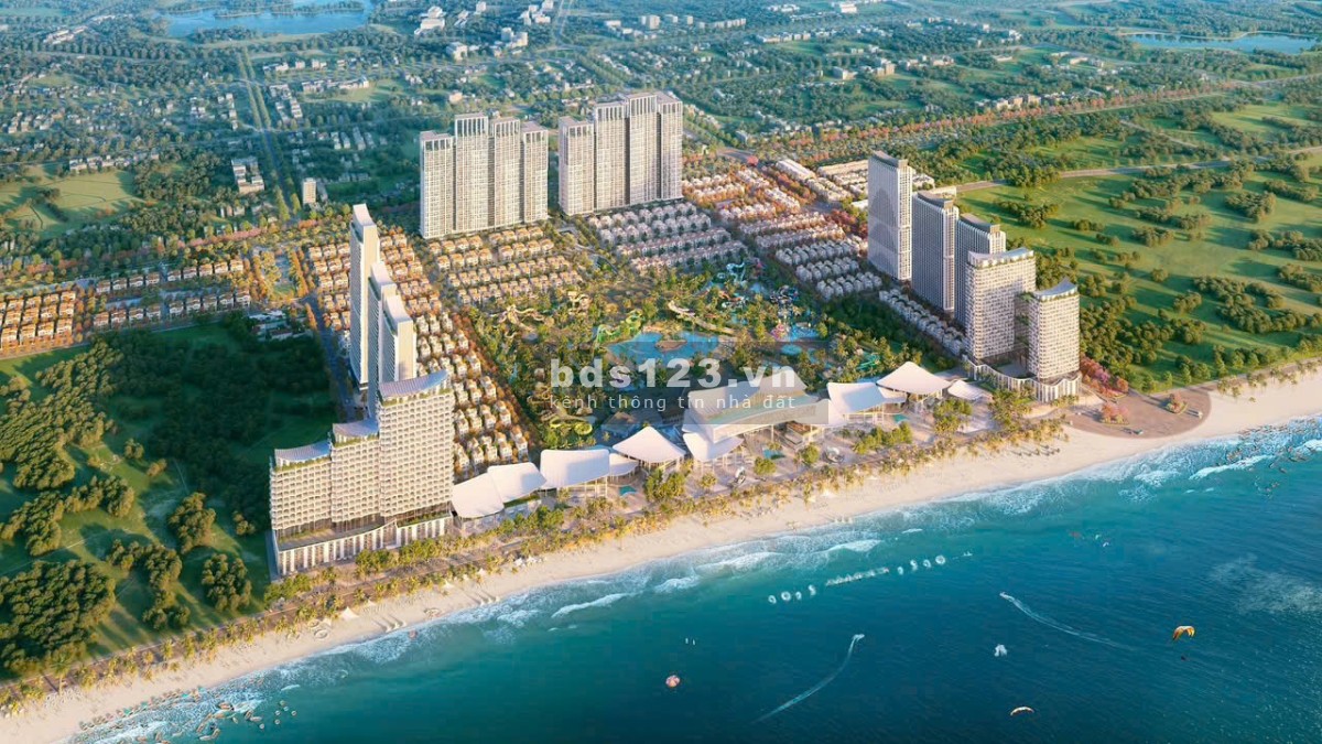 Căn hộ nghỉ dưỡng Blanca City Vũng Tàu studio 30m², view biển, nội khu công viên nước