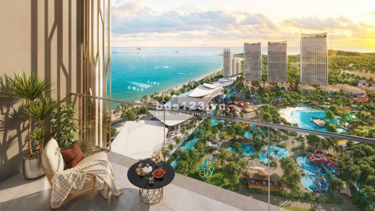 Căn hộ nghỉ dưỡng Blanca City Vũng Tàu studio 30m², view biển, nội khu công viên nước