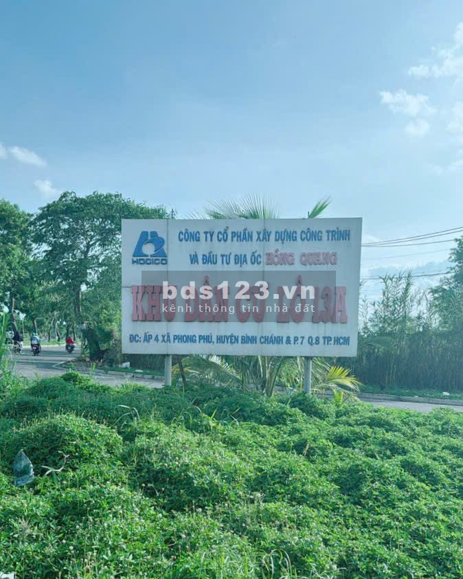 Tôi cần bán gấp lô A23 dự án KDC 13A Hồng Quang DT 126m2 giá 39 Tr/m2