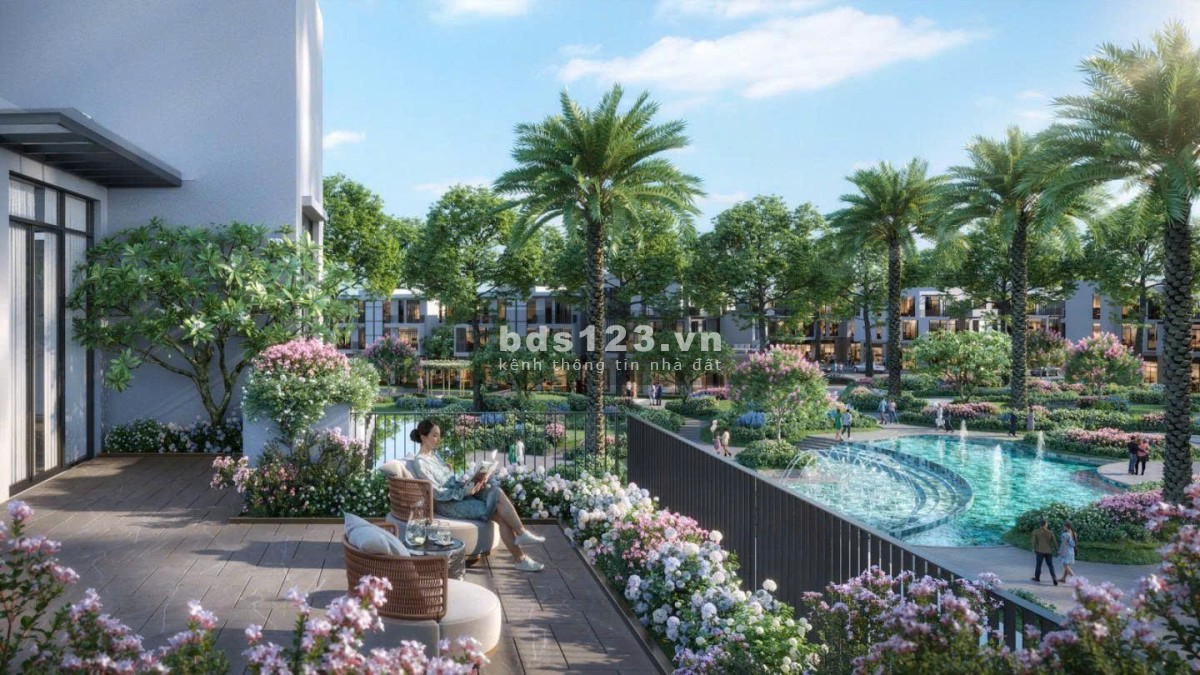 Căn hộ Eco Retreat full nội thất 2pn 2wc, 86m2, view quảng trường ánh sáng