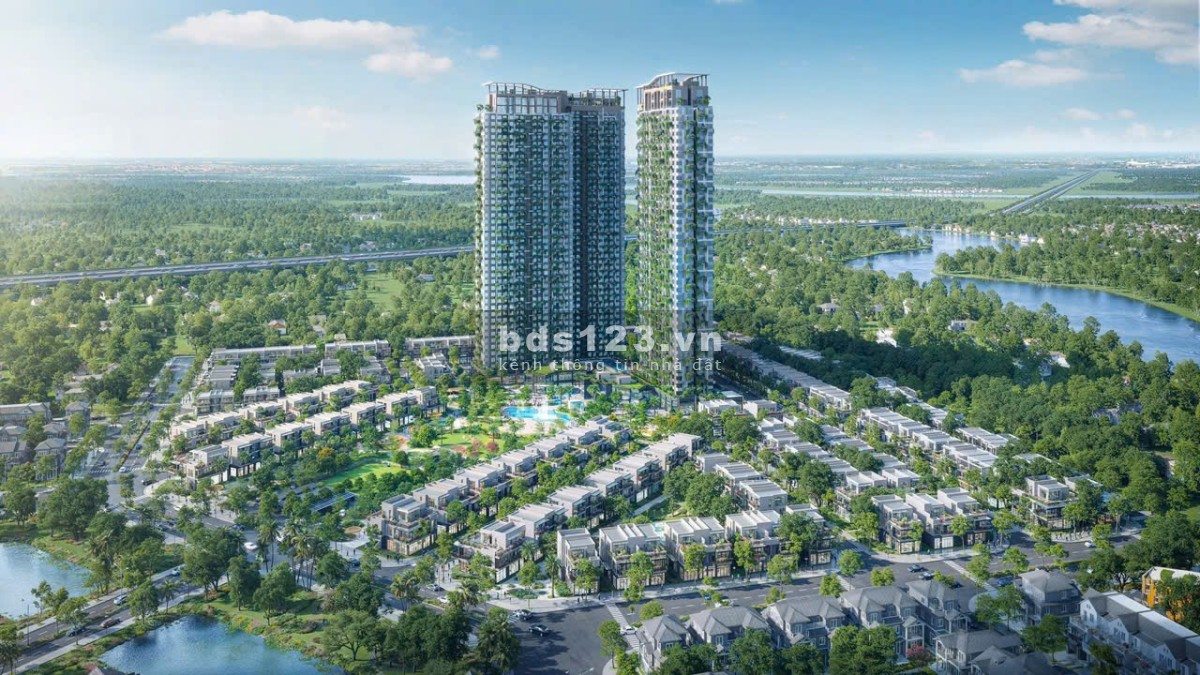 Căn hộ Eco Retreat full nội thất 2pn 2wc, 86m2, view quảng trường ánh sáng