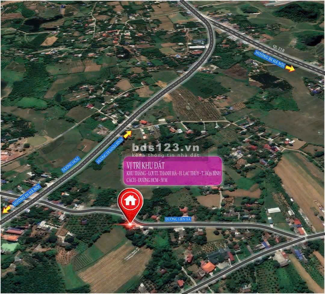 Đất gần KCN Thanh Hà chỉ 440tr/lô - Đất ở đô thị – Sổ đỏ liền tay