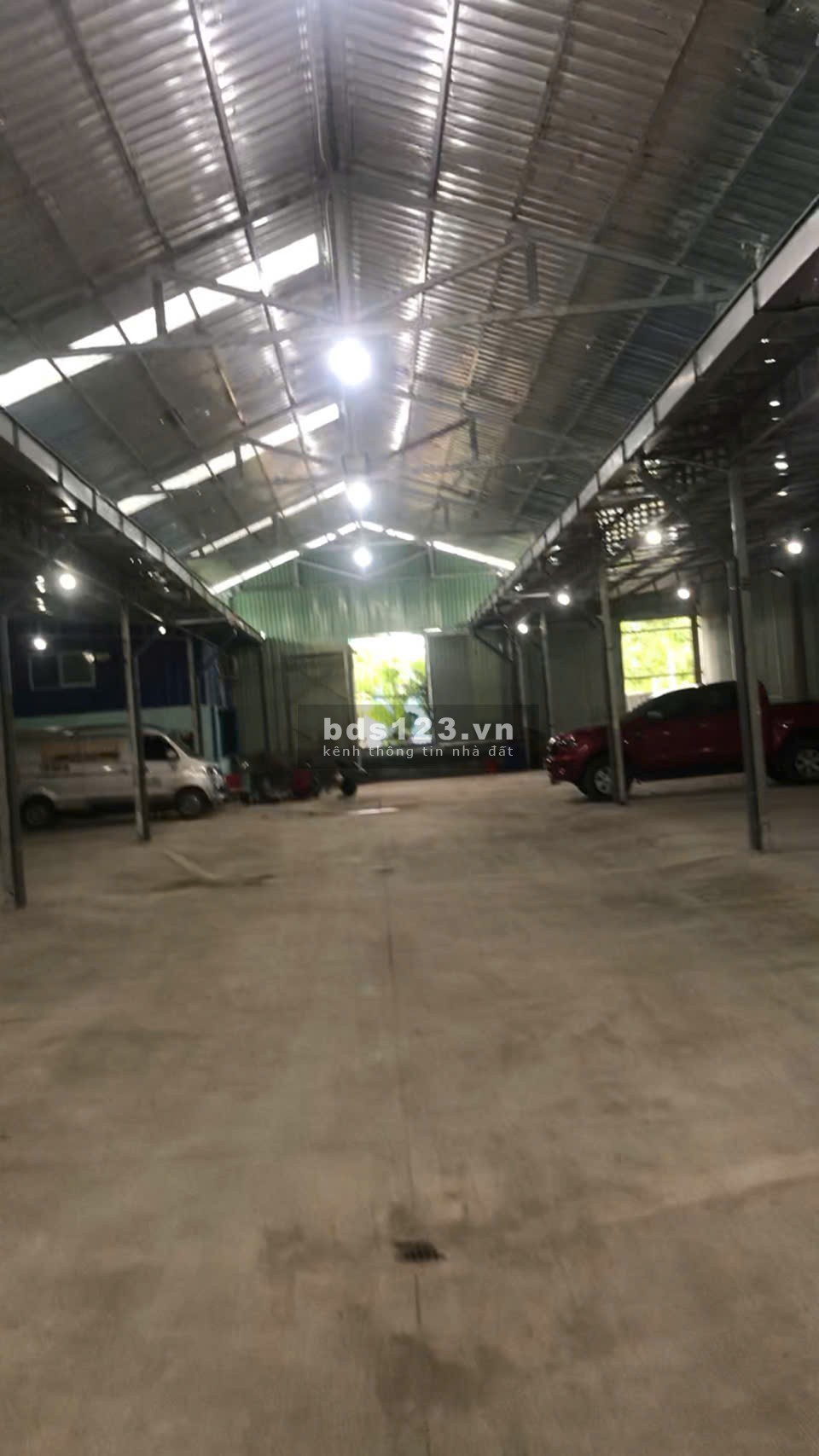 Cho thuê kho xưởng tổng diện tích cho thuê khoảng 600-700 m2