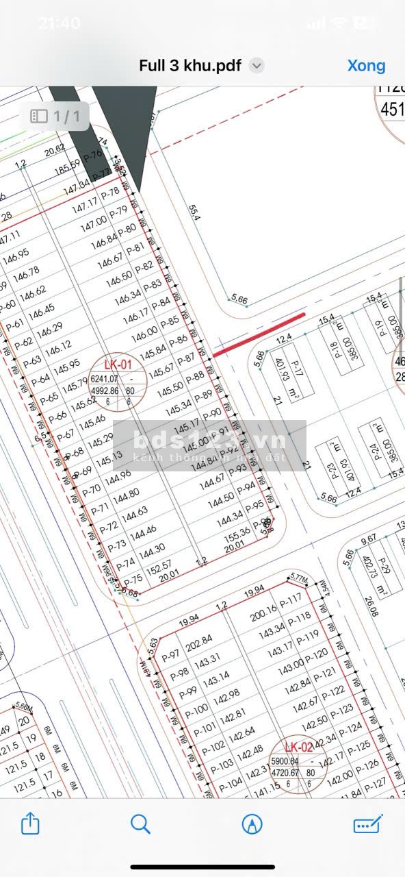 Bán Gấp Lô Đất Liền Kề Khu Đô Thị Nam Hồng Từ Sơn Garden City