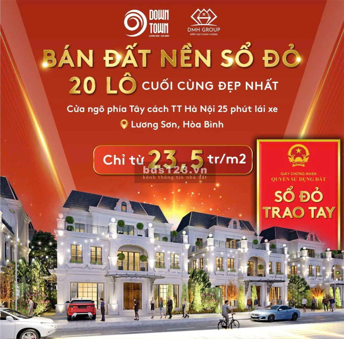 Chính Thức Mở Bán – Dự Án Downtown Lương Sơn, Hòa Bình