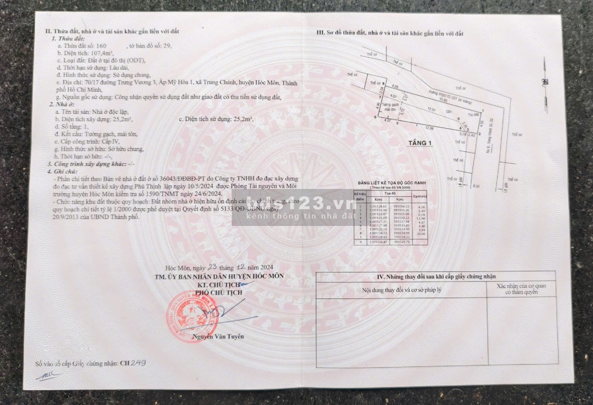 Chính chủ bán nhà 2 mặt tiền - Hẻm Nguyễn Ảnh Thủ