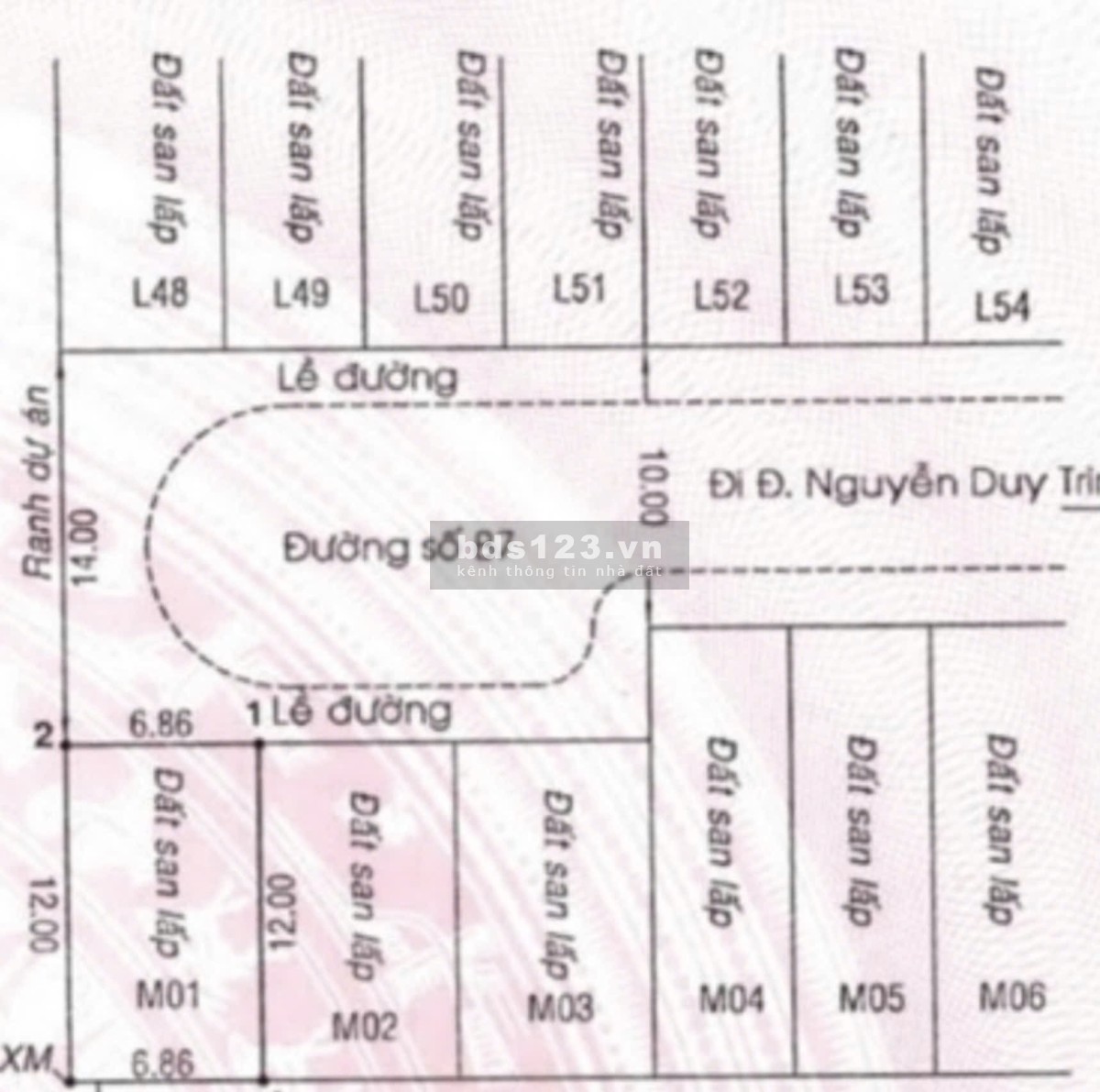 Chính chủ bán lô đất, 3 mặt thoáng, 7m ngang, KDC Nam Rạch Chiếc, P An Phú, Q2, giá 12.8tỷ, 82.3m2