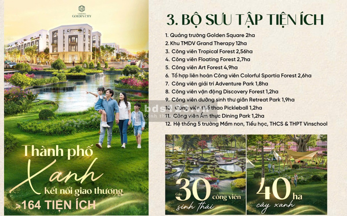 Bán liền kề 63m gần vườn hoa, công viên, trường học tại Vinhomes Dương Kinh giá 3,2 tỷ