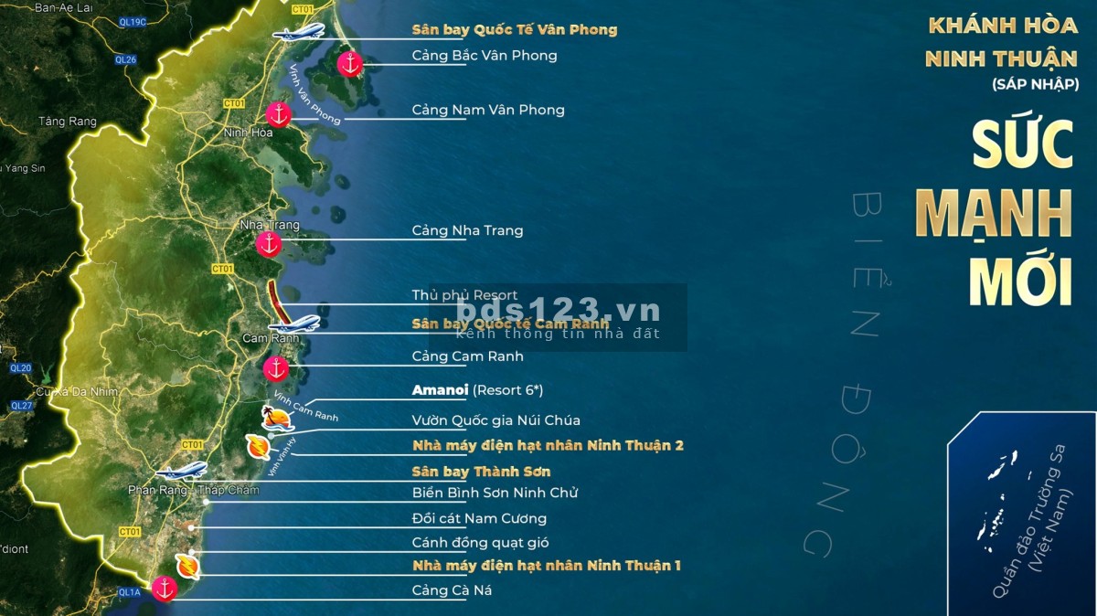 Đất nền dự án khu đô thị mới MK Central City nằm ngay trung tâm Phan Rang - Nam Khánh Hòa