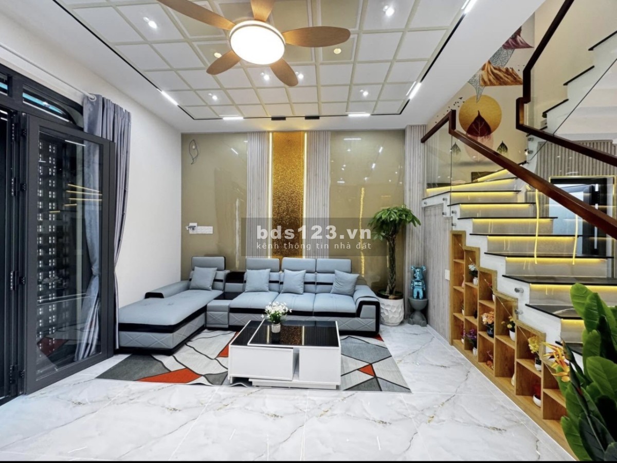 Nhà mới 1T-2L gần trạm thu phí Suối Giữa ngay TT Thủ Dầu Một nhận nhà ở ngay