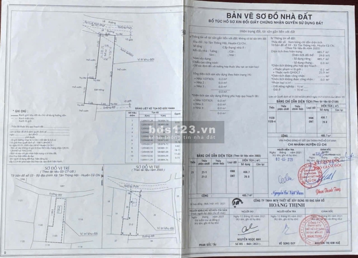 Bán Gấp Miếng Đất F0, Giá Đẹp, SHR, Mặt Tiền Nhựa Xã Tân Thông Hội Củ Chi