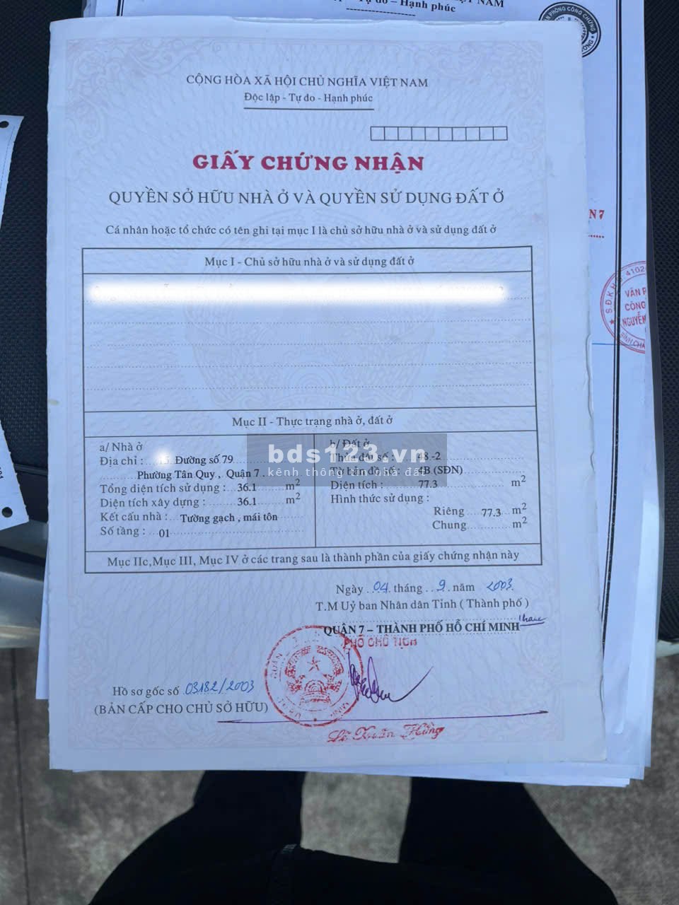 Bán Đất Mặt Tiền đường 79, Tân Quy, Q.7 Tiện xây dựng 77.3m2 chỉ 16tỷ