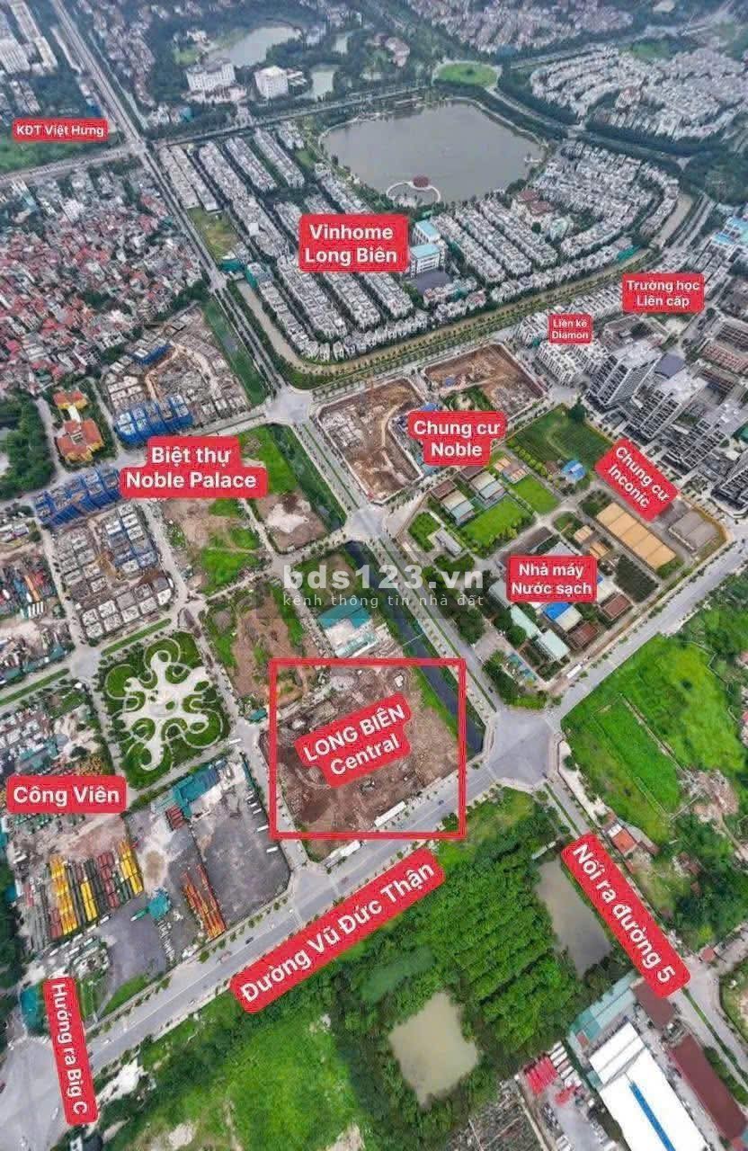 Nhận Booking căn hộ HẠNG SANG bậc nhất THỦ ĐÔ tại LONG BIÊN - LONG BIEN CENTRAL