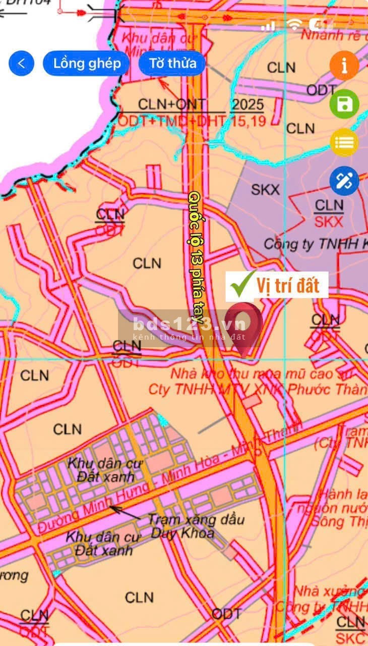 Bán Đất Nền Ngay Khu Công Nghiệp Minh Hưng 3, Chơn Thành, Bình Phước