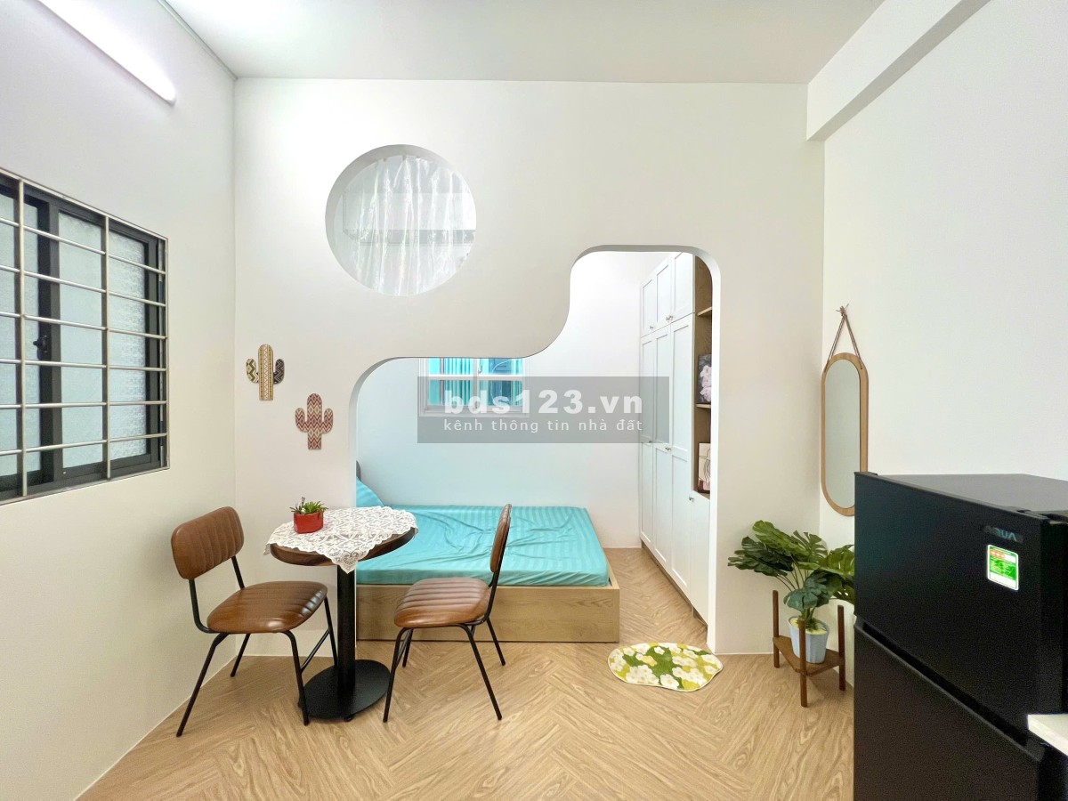 Căn hộ siêu đẹp 1 Phòng ngủ, Pk đủ nội thất Đối diện Sân bay Tân Sơn Nhất.