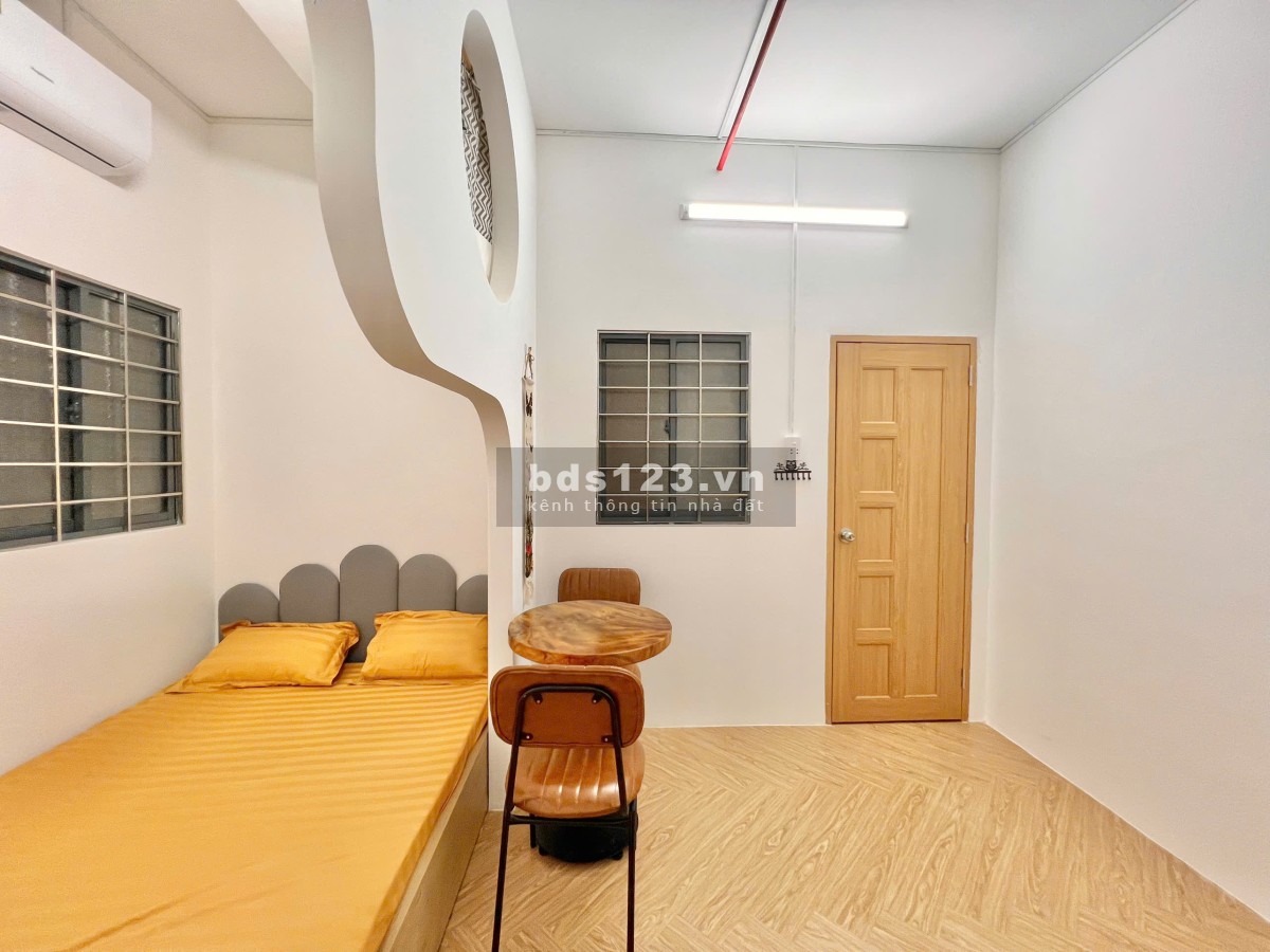 Căn hộ 1 phòng ngủ, PK siêu sang đủ nội thất 50 Trường Sơn quận Tân Bình (đi bộ qua sân bay)